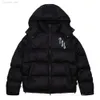 Vestes pour hommes Trapstar London Shooters Veste à capuche Veste à capuche noire réfléchissante Veste à capuche thermique brodée Hommes Manteau d'hiver Tops 2730