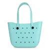 Moda Bogg Bag Bolsas De Ombro Grande À Prova D 'Água Soft EVA Perfurado Organizador Verão Water Park Mar Armazenamento Tote Bolsas Bolsas De Designer De Luxo Mulheres Estoque Sacos De Praia