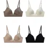 Bras Mujeres sin costuras Profundo Vneck Push Up Bra Beauty Back Lencería Ultra-Low U-Shape Open Summer Invisible Bralette