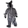 New Adult Realistic Lightweight Grey Donkey Mascot Costume Custom fancy costume costume theme fancy dress