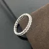 Carteira Bracelet de créateur pour femme Cartera Bijoux de luxe Version haute incrustée de diamants Full Sky Star Bague de couple avec matériau Vgold à la mode et personnel