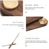 Accessoires d'horloges, 5 pièces, mécanisme de remplacement de mouvement d'horloge, mains en bois pour bricolage, pièces de réparation suspendues au mur