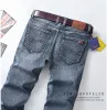 Новинка 2024 года, мужские джинсы, классические джинсы высокого качества, прямые мужские повседневные брюки, большие размеры 28-40, хлопковые джинсовые брюки Ropa
