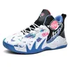 Sapatos de basquete masculino nova fricção com som sapato esportivo real feminino superfície de couro respirável maré juvenil tênis calçados de verão para homem mulher c007