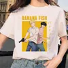 Mens T Shirts Banana Fish Shirt Men/Women Kawaii Summer Tops Japanese Anime Cartoon T-Shirt Manga Graphic Tees Unisex Tshirt Male