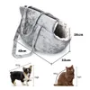 Huisdieren draagtas voor kat Draagtas voor kat Rugzak Panier Handtas voor katten Reizen Pluche kattentas Bed Puppy Huisdier Kat accessoires 240222