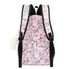 Gota 3 pçsset saco de escola mochilas moda crianças linda mochila para crianças meninas estudante mochila sac 240219