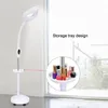 Floor Lamps LED Cold Light 16x Magnifying Glass Manicure Tattoo Shadowless Rotating Dimming Eye Protection Beauty Lamp