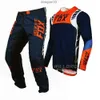 Delicate Fox-uitrustingsset Motocross Jersey Broek Enduro Combo MX BMX DH Crossmotoroutfit ATV UTV Off-road pak Moto Cross Grijs Kits