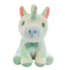 شخصية مهر محشو الحيوانات Huggy Wuggy Plush Toy Unicorn Plush Toy Rainbow Small Pony Doll Cloth Doll Down Toy Peluche Licorne Gift Christmas Toy for Child