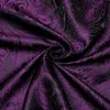 Luxury Silk Polyester Casual Shirts for Men Long Sleeve Blouse Prom Tuxedo Formal Purple Paisley Designer Clothing 240223