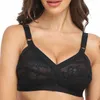 صدرية صدرية صدرية مثير الدانتيل الدانتيل الدانتيل دعم Minimizer اللاسلكية الملابس الداخلية كبيرة Bosom Brassiere Plus B C D E F