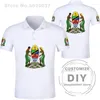 Men's Polos Tanzania Polo Shirt Diy Free Custom Made Name Tza Nation Flag Tz Tanzanian Swahili Country Print Po Text Clothing