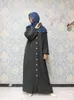 Abbigliamento etnico 2024 Ultimi stili di vendita Abaya di Dubai con taglie forti per le donne