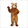 2024 HalloweenBlue Eyed Bear mascottekostuum cartoon dier anime thema karakter volwassen grootte Kerstmis carnaval verjaardagsfeestje fancy outfit