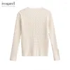 Malhas femininas ivogarel cabo-malha cardigan camisola de malha jaqueta demi-temporada com decote em v outono inverno mangas compridas roupas