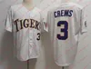 Dylan Crews Tommy White Paul Skenes LSU Tigers Baseball 2023 MCWS National Champs Jersey cousu Hommes Alex Bregman LSU Maillots