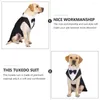 Hondenkleding Pet Tuxedo Kleding Formeel Pak Grace kleding Kleedkostuum Kleding Outfits Honden