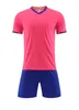 Fußball-Uniform-Set für Erwachsene für männliche Studenten, professionelle Sport-Wettkampf-Trainingsteam-Uniform, kurzärmeliges Trikot für Kinder mit leichtem Board