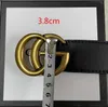 Modedesigner Brands Belt Mens's Designers Belts For Men Woman Waitband 3 Style Leather High Quality 3,8 cm