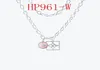 2020 roestvrijstalen sieraden vierkante roze bloemen designer ketting mode ketting iced out kettingen mode-sieraden cubaanse link chai3950473