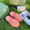 Luxe Slippers Designer Slides Sandalen Zomer Slippers Heren Dames Platform Geperforeerde Sandaal Gemaakt Van Transparante Meterials Sexy Sunny Beach Slipper Scuffs 35-43