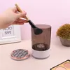 Women Eye Shadow Brush Cleaning Tool Portable Electric Makeup Brush Cleaner Machine with USB Charging Automatic Cosmetic Brush 240220