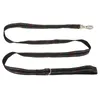 Dog Collars Training Leash Pet Fluorescent Traction Rope Secure Locking Fabric For Walking Shopping Camping