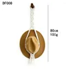 Boll Caps Fitshinling Bohemian Hanging Hat Organizer Display Fashion Beach Holiday Rack Cap Holder Scarf Hanger 2024