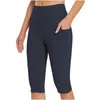 Pantalons pour femmes, leggings pour femmes, longueur aux genoux, shorts de yoga, pack de maternité sur le ventre