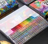 160 Colors Professional Drawing Oil Colored Pencils Set Artist Sketching Painting Wooden Color Pencil School Art Supplies Y2007099953139