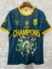 SUD 24 25 Maglia da rugby Africa Maglia 100esimo anniversario africano CAMPIONE VERSIONE COMUNE Maglie squadra nazionale Sud 2024 2025 COPPA DEL MONDO _Jersey