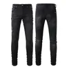 # CX225 Hombre Jeans Diseñador Jean Jeans morados Marca Amirs Jeans para hombre Agujero flaco Pantalones de motociclista rasgados Pantalón pitillo High Street Hole pierna en forma Hombres para mujer pantalones amirs estiramiento