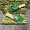 2024 ultimo stile sandali da donna di lusso doppio Web infradito sandalo designer donna infradito moda pantofole da spiaggia nuovo stile belle scarpe