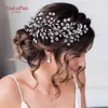 Kopfschmuck Youlapan Perle Strass Kopfschmuck Braut Hochzeit Stirnband Frauen Modeschmuck Tanzparty Exquisite HP624