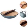 Pannen Mini Amphora Wok Huis Versieringen Versieren Simulatie Koken Tool Miniatuur Keuken Gadgets Smeedijzeren Gereedschappen