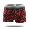 Underpants 7pcs/lot Men Boxers Man Short Breathable Flexible Comfortable Shorts Lovely Cartoon Panties