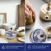 Ensembles de vaisselle, Pot latéral, poignée de thé, bouilloire, filtres à café en céramique, théière exquise pour cuisinière, récipient en porcelaine