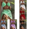 2024 Estate sexy designer donna bikini set costumi da bagno spiaggia trasparente forma cinturino costumi da bagno donna costumi da bagno donna costumi da bagno marchi misti costumi da bagno