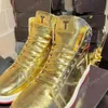 Trump Trump Sneakers The Never Surrender High-Tops Designer 1 TS Gold Custom Men Men Outdoor Sneakers Comfort Sport Discal Trendy Lace-Up Outdior Party Shoes