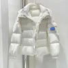 Jaqueta masculina para baixo puffer casacos inverno quente estilista casaco brilhante parka com capuz grosso solto feminino pena windpro outerwear proteção contra frio jaquetas ao ar livre