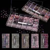 Strass de luxe pour ongles 3d, 1850/2800/3100 pièces, décorations Nail Art, ensemble de cristaux, diamant AB verre, 1 pièce, stylo 21 forme 240219