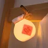 Luci notturne Luce per gli occhi Dimmerabile a due livelli Ricaricabile Led Ambientale Cinese Borsa portafortuna Design Per bambini