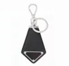 Lyxvarumärke Keychains Fashion Bag Pendant Men Women Car Key Chain Prad Keyring Designer Leather Keychain Mycket söta älskare Keychains tillbehör