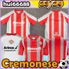 23/24 Cremonese Soccer Jerseys Home Away Troisième Spécial Massimo Coda David Okereke 2023 2024 Chemises de football taille homme