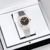 Zegarek damski luksusowy moda 34 mm różowe złoto stali nierdzewne ruchy kwarcowe Karku Karka