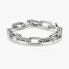 DY DESGINER DAVID YURMA JACHELETS SMYCKELARE MAKLATS Enkelt och elegant Populärt vävt Twisted Rope Ring David Armband Högkvalitativt Fashion Luxury Wedding Present 100