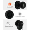 Smart Lock-vingerafdruk voor Tuya Bluetooth-compatibele sleutelloze toegang biometrische Type-C en mechanische sleutelontgrendeling