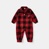 Family Matching Outfits Pa Christmas Family Matching Outfits Red and Black Plaid Long-sleeve Shirts and Belted Dresses Matching Family Clothes Sets