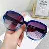 Sunglasses Fashionable oversized sunglasses womens large frame retro square sunglasses UV400 driving shadow classic goggles J240226